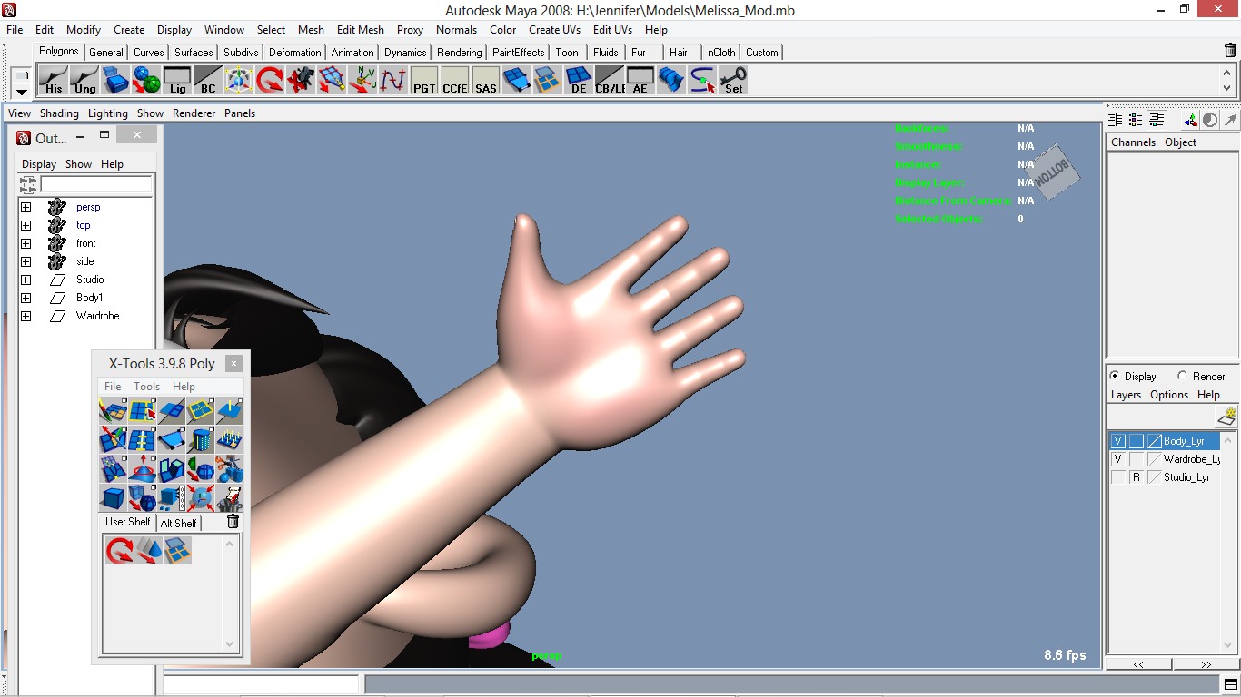 Jamie and Melissa Combo pack 3D model_1