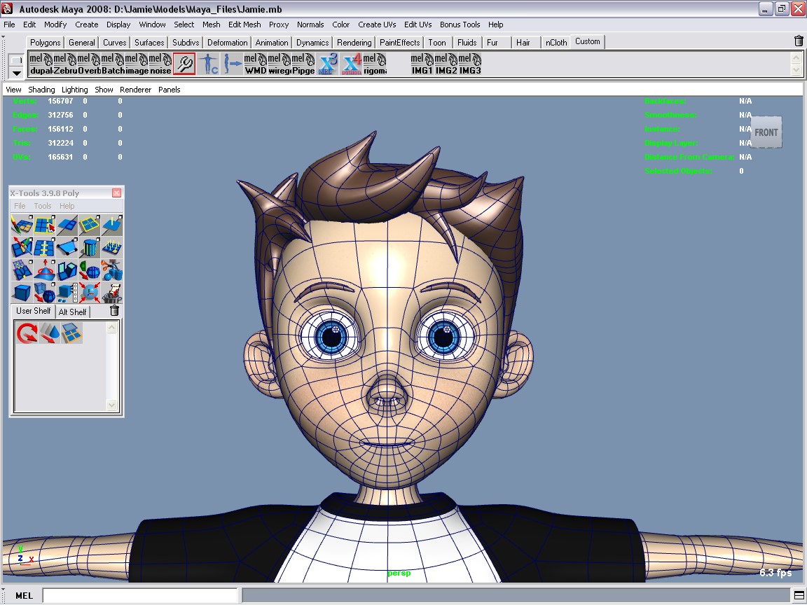 Jamie and Melissa Combo pack 3D model_17