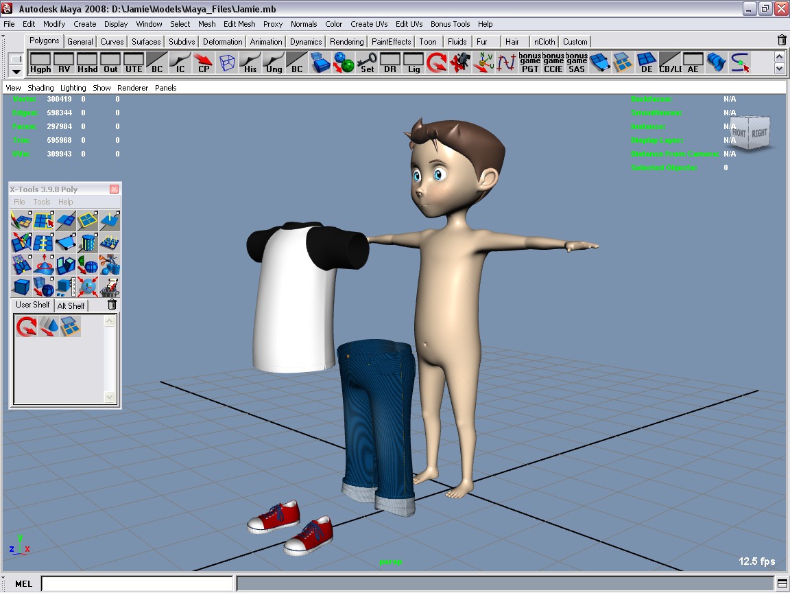 Jamie and Melissa Combo pack 3D model_48