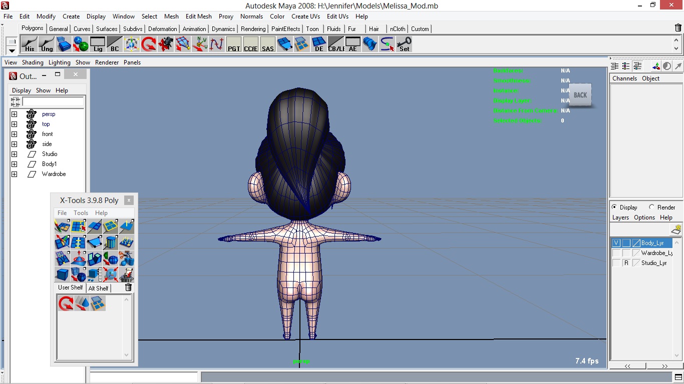 Jamie and Melissa Combo pack 3D model_6