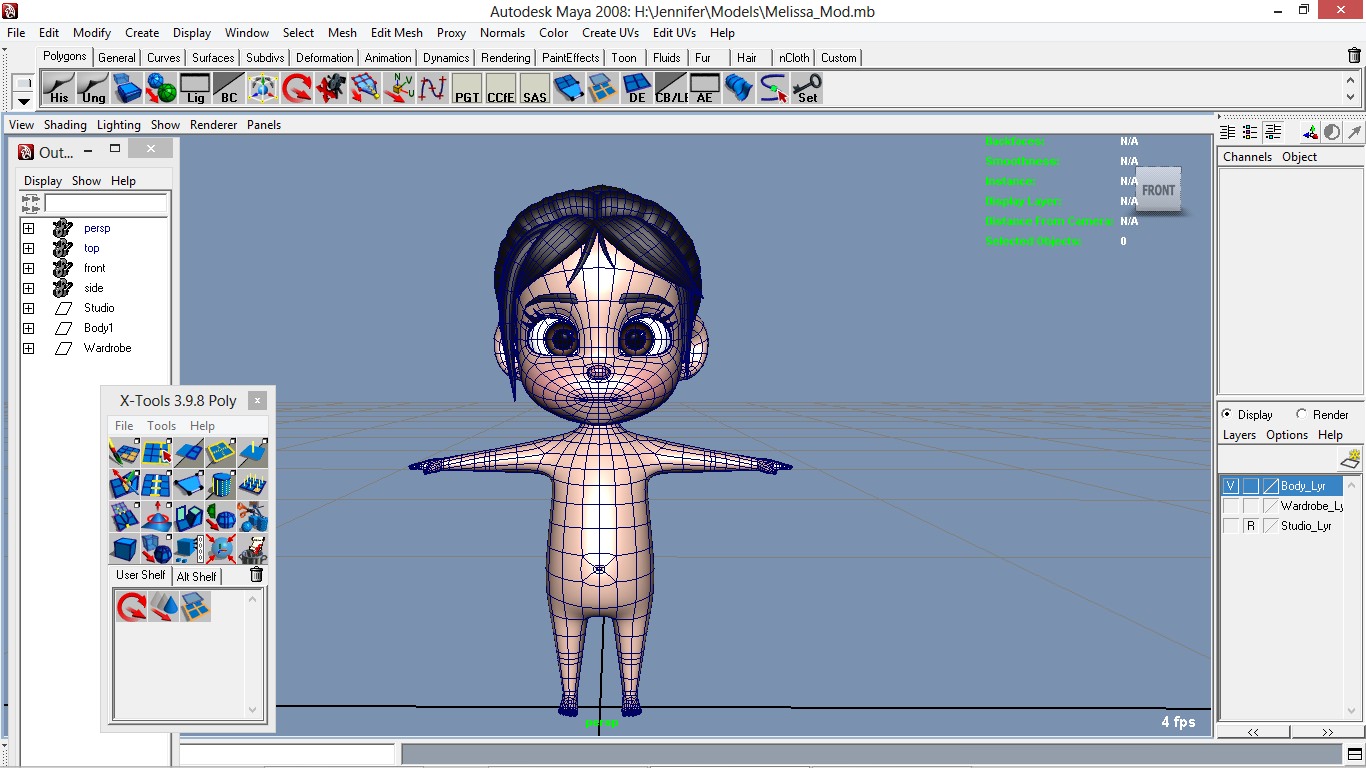 Jamie and Melissa Combo pack 3D model_5