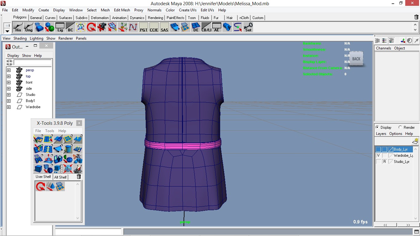 Jamie and Melissa Combo pack 3D model_10