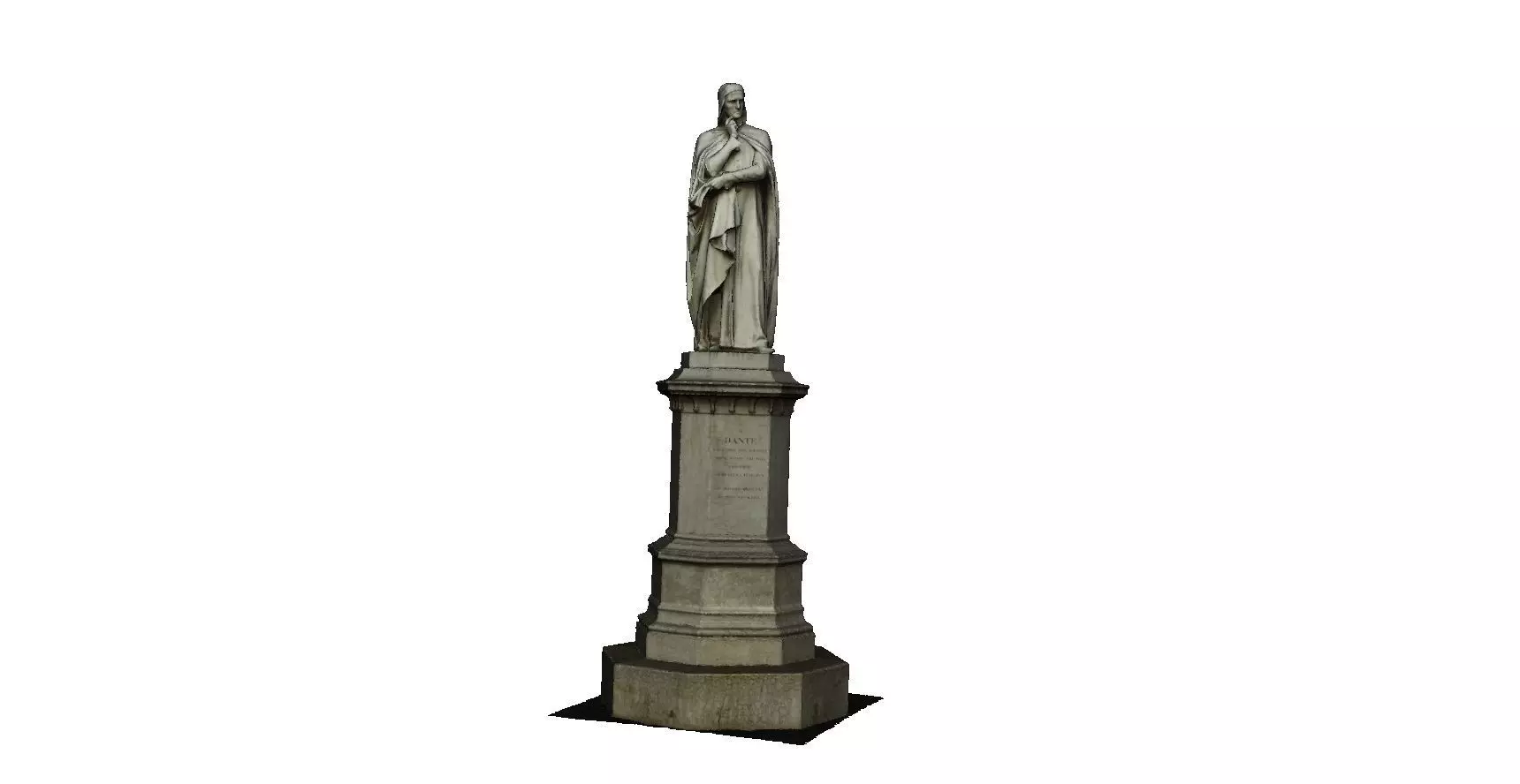 Dante Alighieri 3D model_0