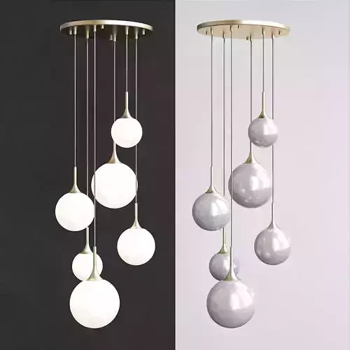 RH Whitley Chandelier Round 6