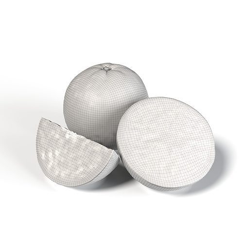 Orange  3D model 7
