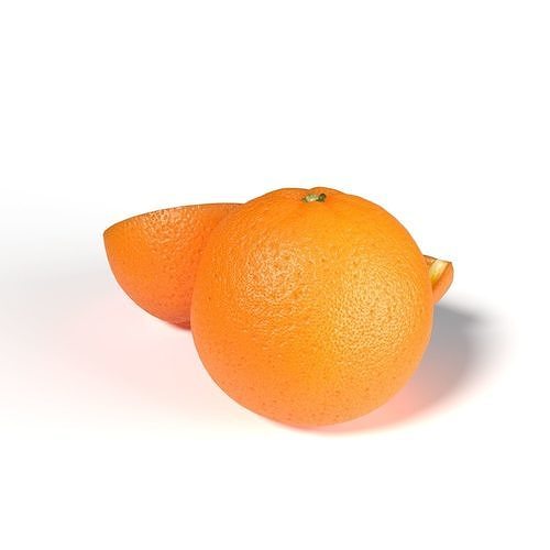 Orange  3D model 3