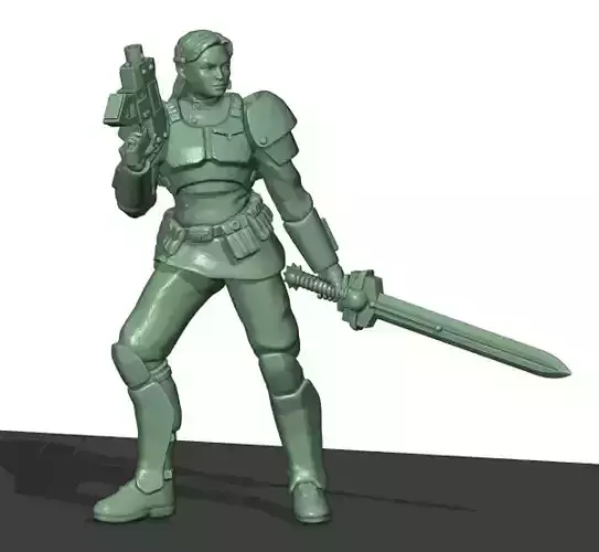 Lieutenant Guard Girl