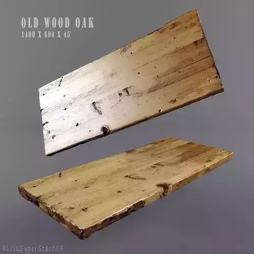 Old Wood Oac 3D model
