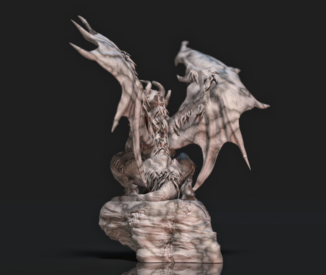 Alpine Dragon 3D print model_4