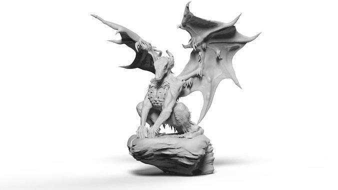 Alpine Dragon 3D print model