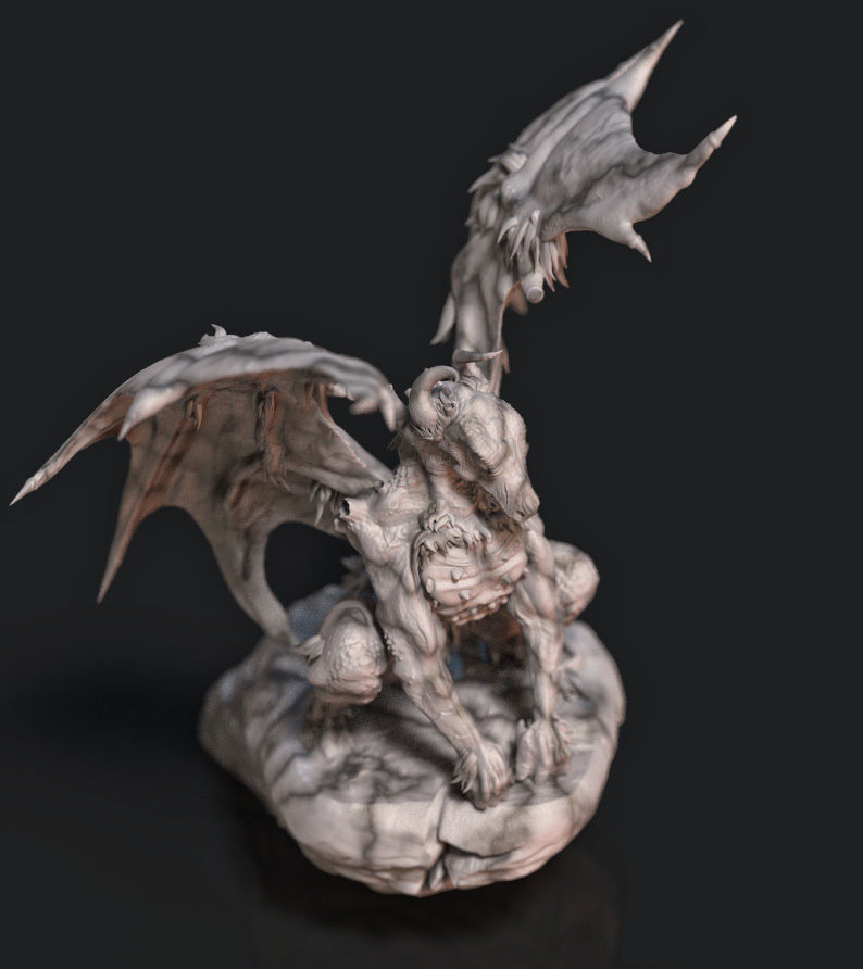 Alpine Dragon 3D print model_5