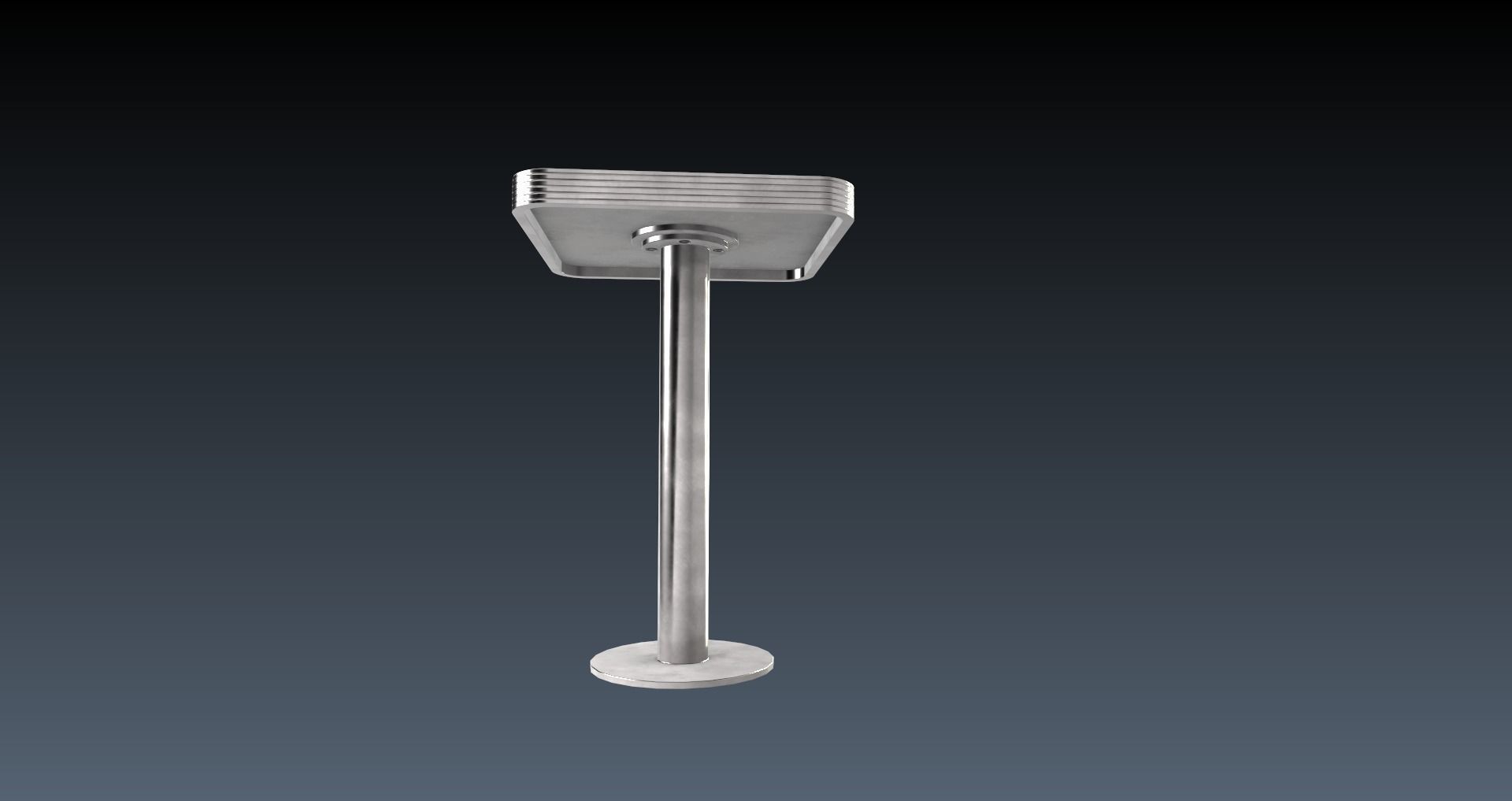 Low-Poly 80s Diner Pack Low-poly 3D model_50