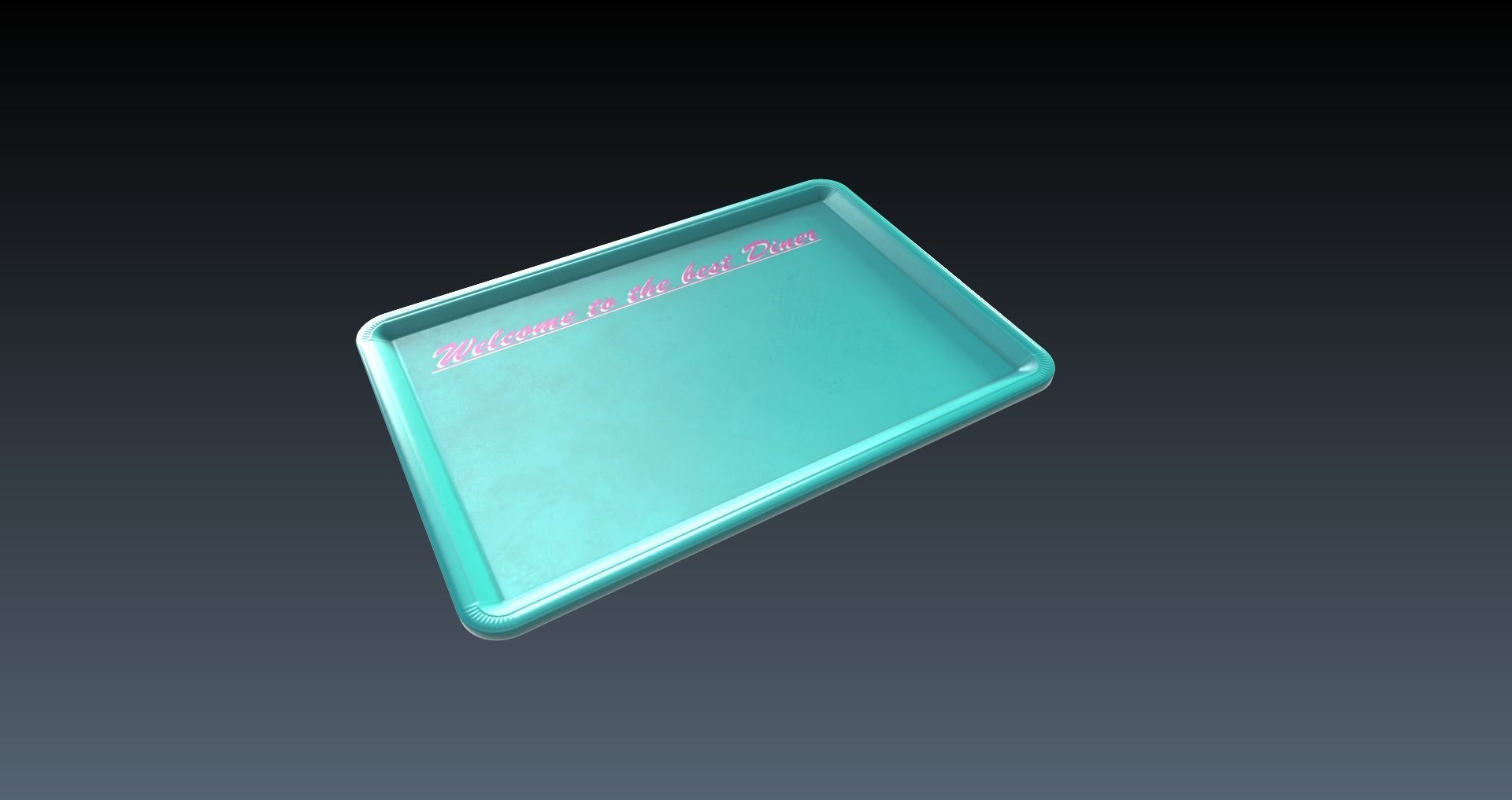 Low-Poly 80s Diner Pack Low-poly 3D model_57