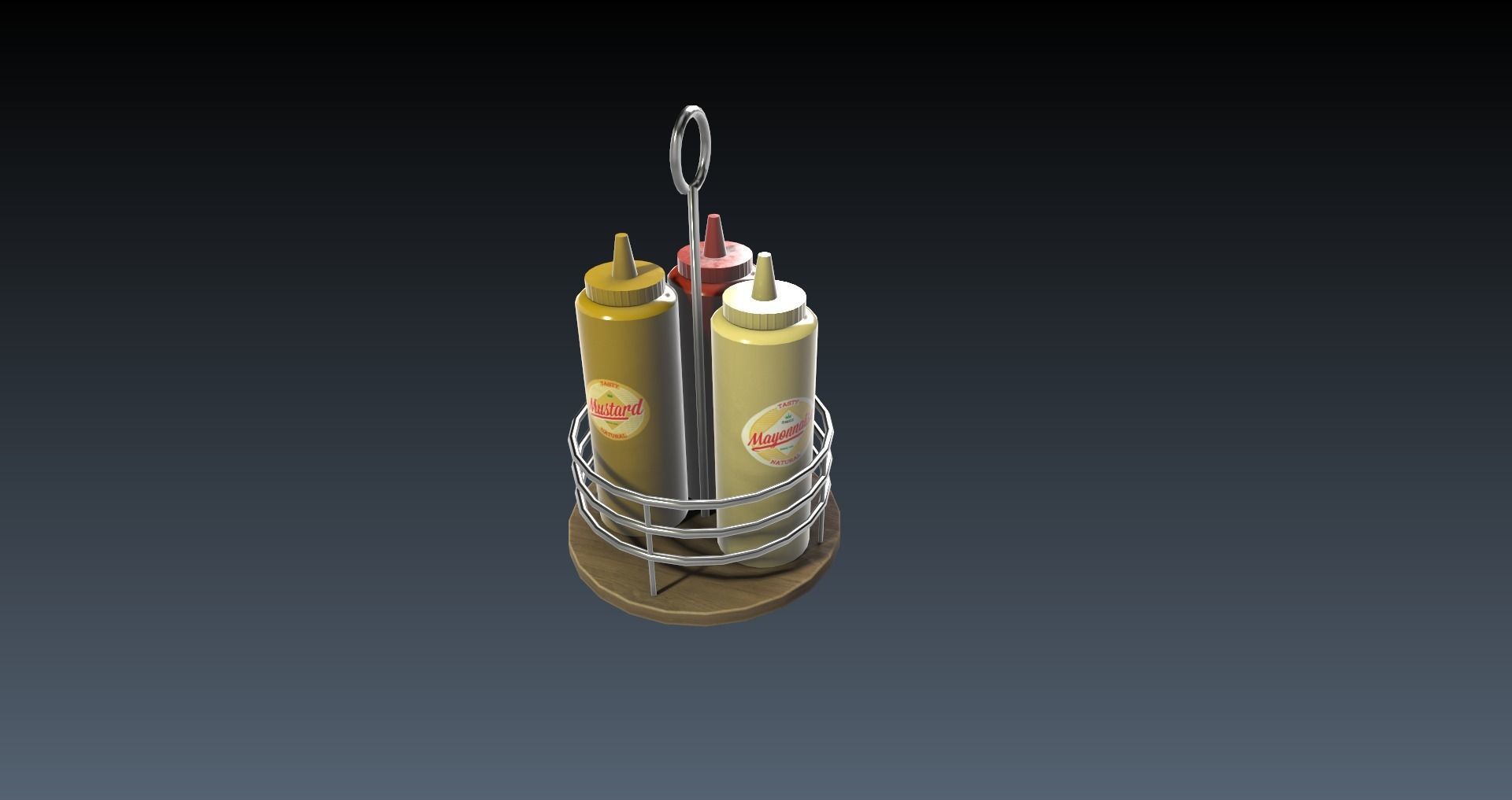 Low-Poly 80s Diner Pack Low-poly 3D model_18
