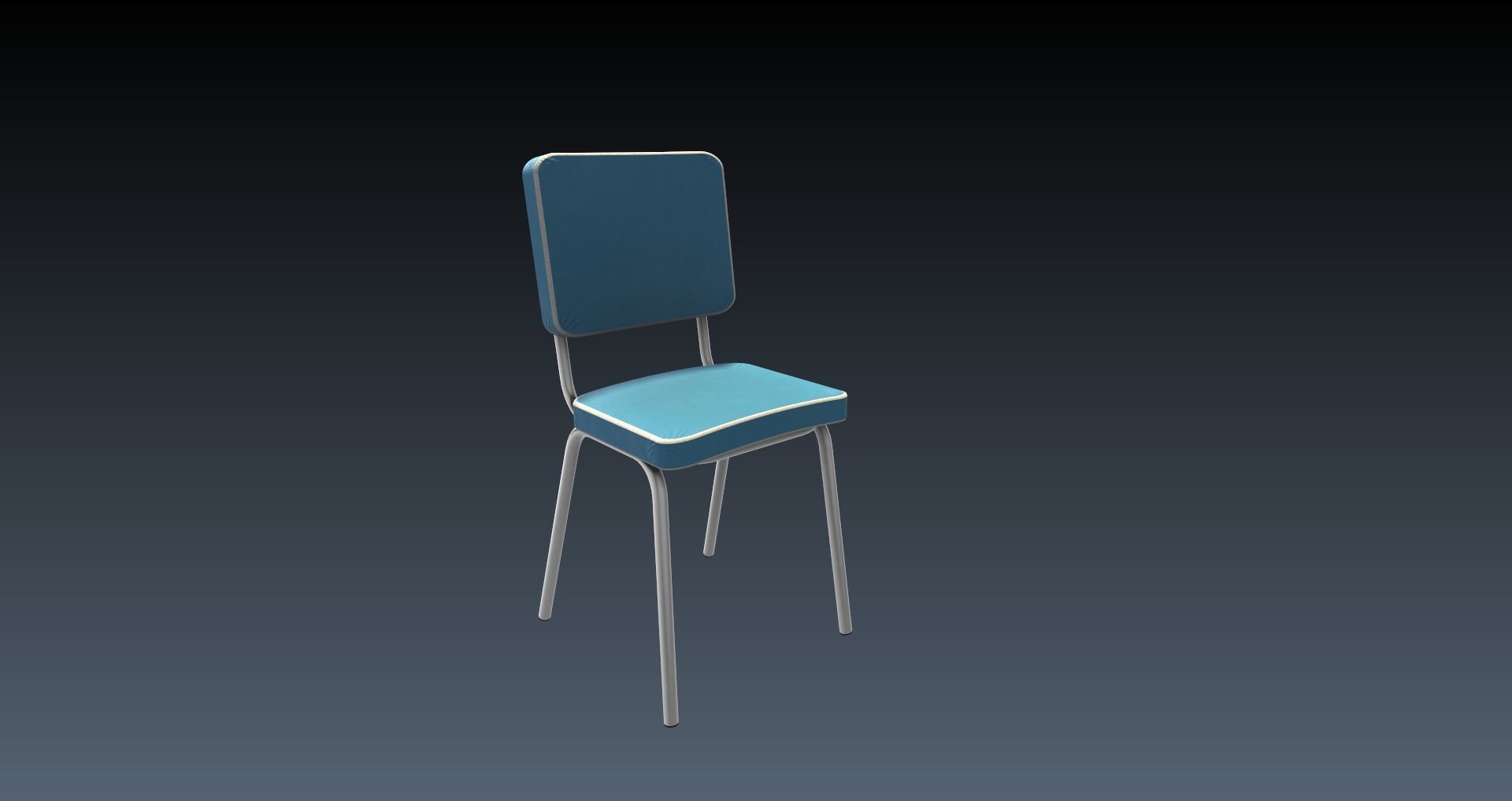 Low-Poly 80s Diner Pack Low-poly 3D model_14