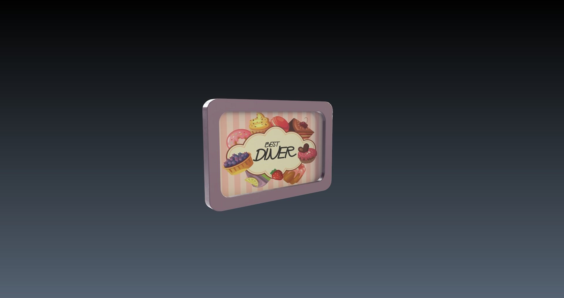 Low-Poly 80s Diner Pack Low-poly 3D model_64