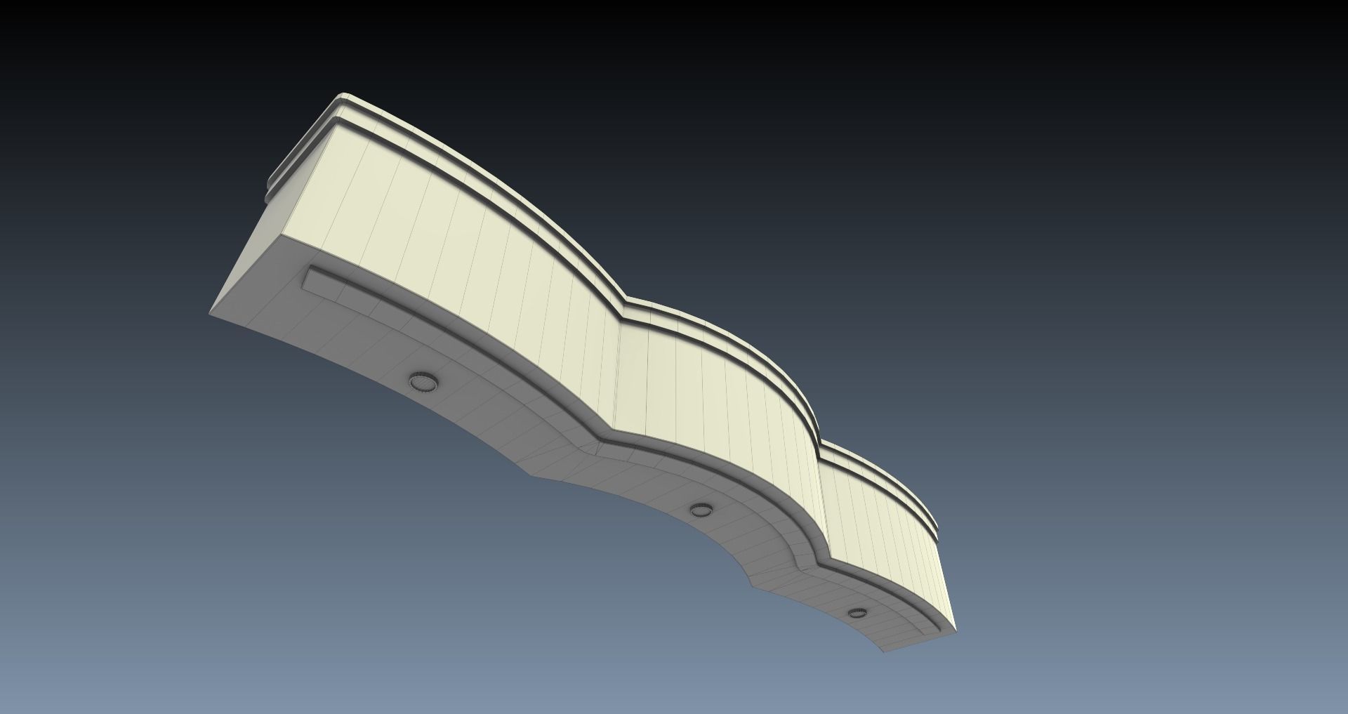 Low-Poly 80s Diner Pack Low-poly 3D model_27