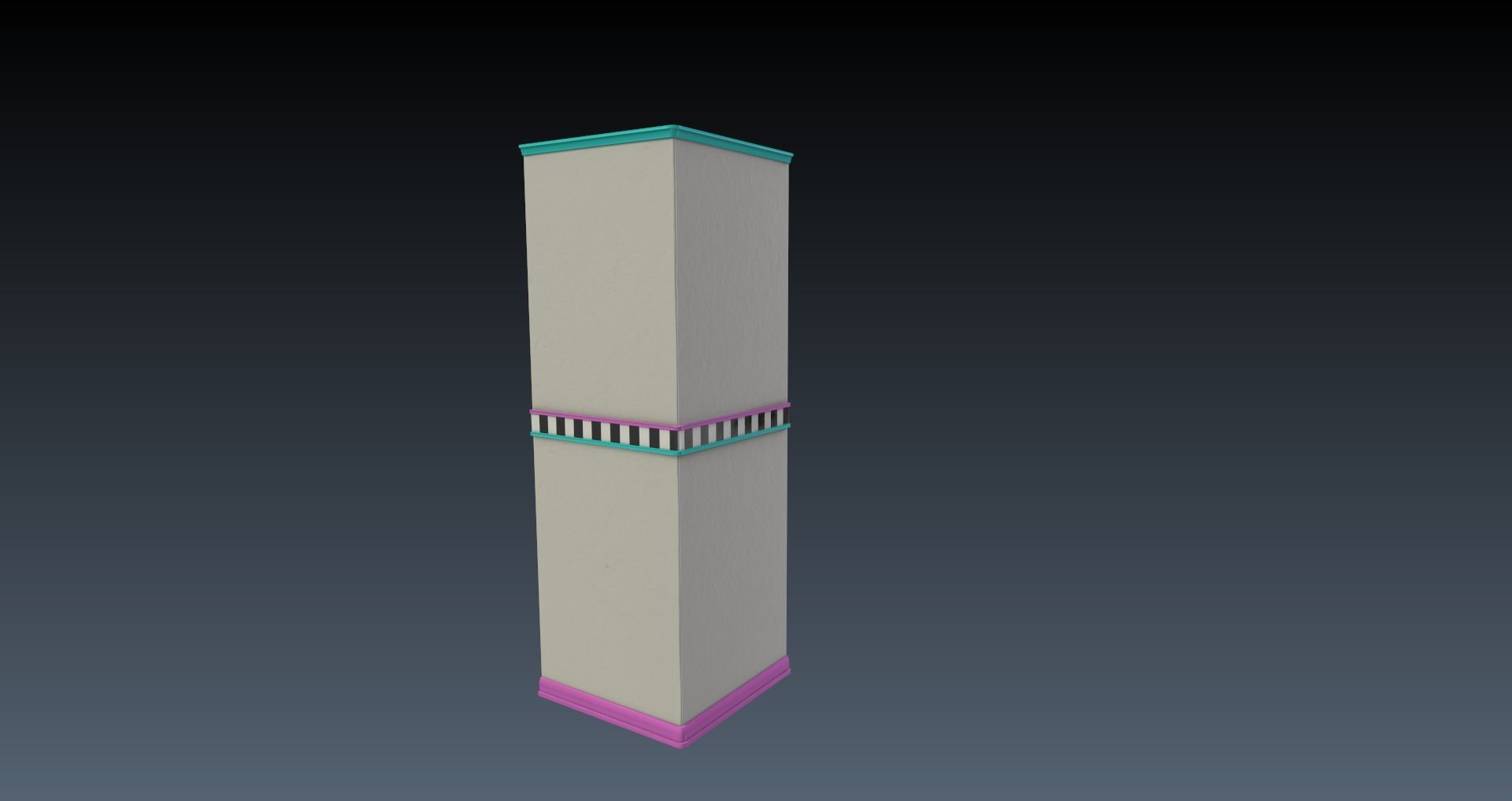 Low-Poly 80s Diner Pack Low-poly 3D model_69