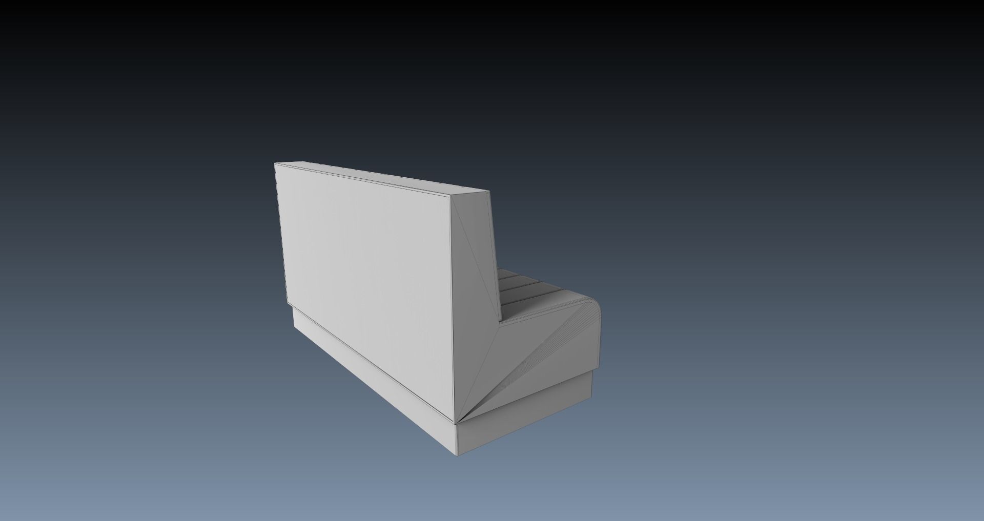 Low-Poly 80s Diner Pack Low-poly 3D model_5