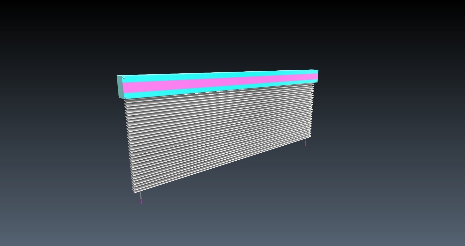 Low-Poly 80s Diner Pack Low-poly 3D model_6