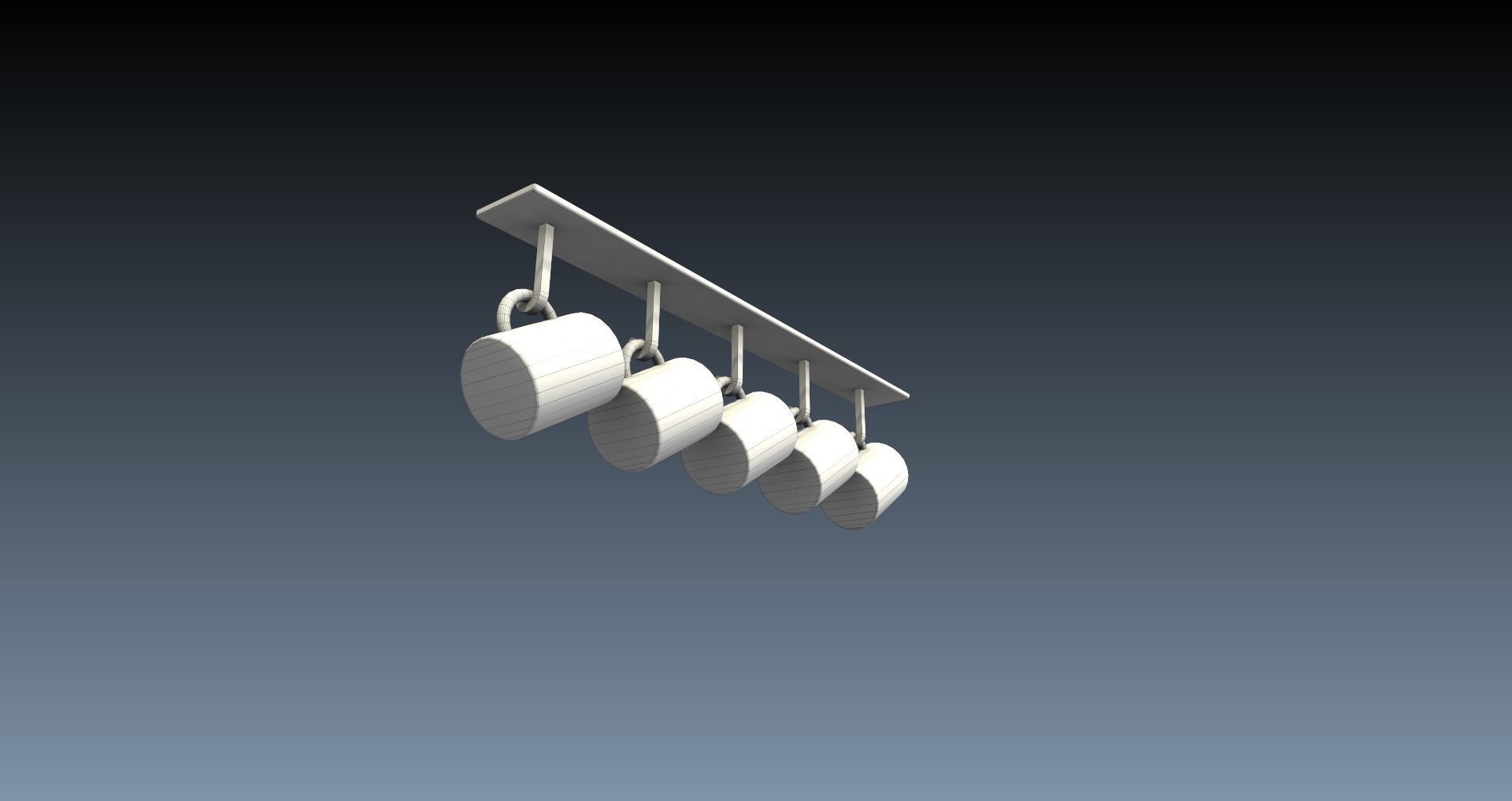 Low-Poly 80s Diner Pack Low-poly 3D model_31