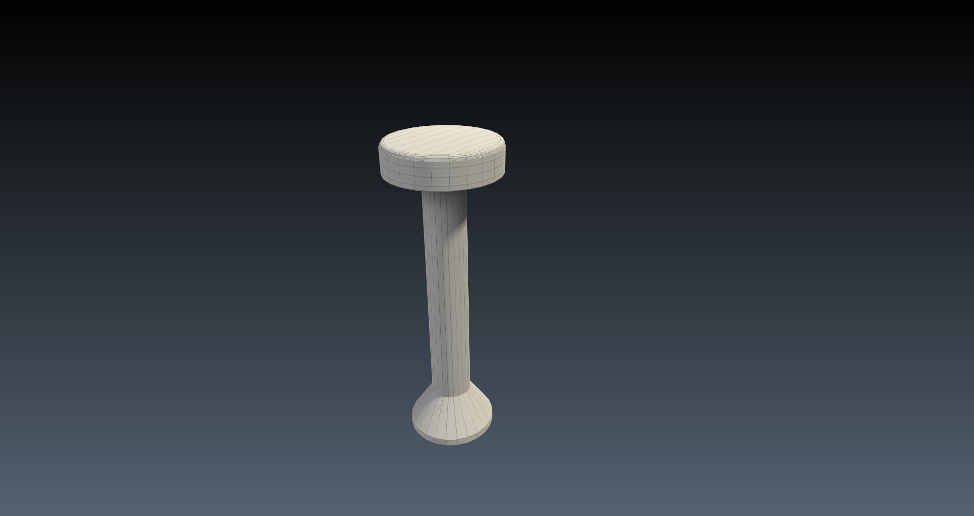 Low-Poly 80s Diner Pack Low-poly 3D model_48