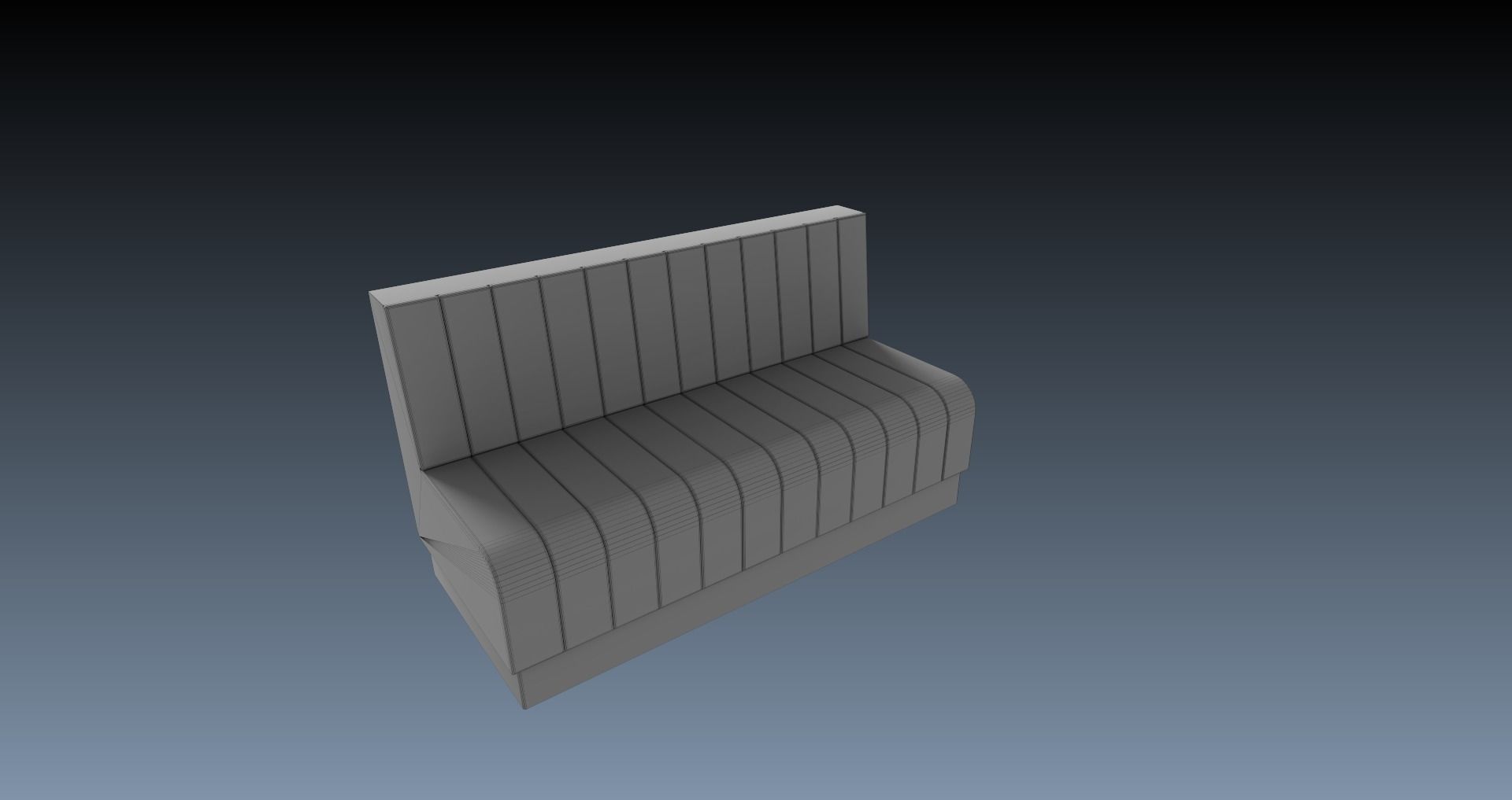 Low-Poly 80s Diner Pack Low-poly 3D model_4