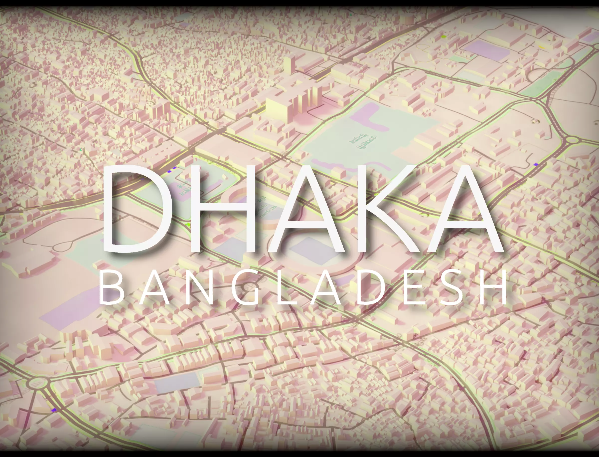 Dhaka city 3d 3D model | CGTrader