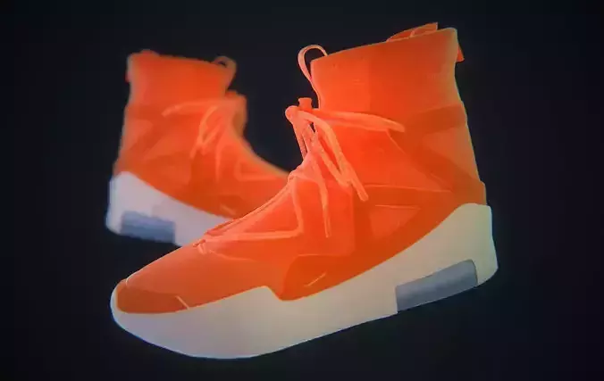  Nike Air Fear of God - Orange