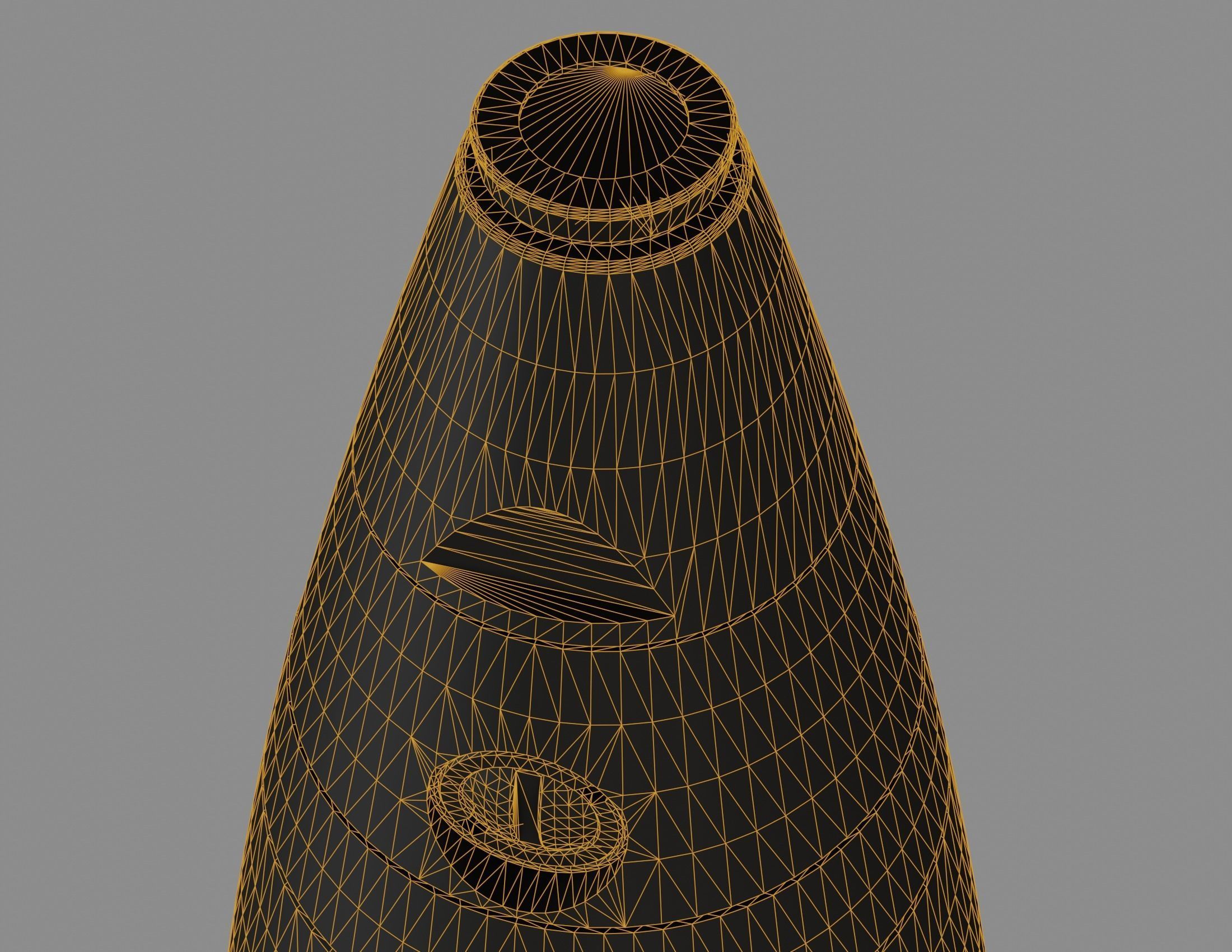 75mm Pak 40 Patronen --- 1-4 to 1-48 scale models --- 3D print model_35