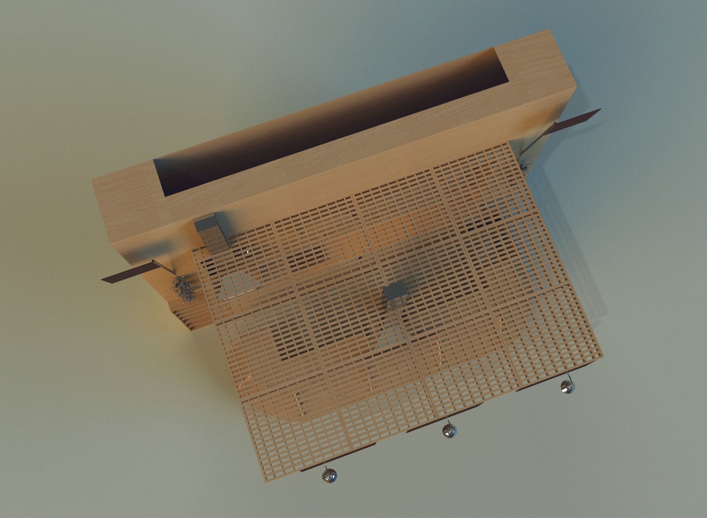 Trade pavilion 13 3D model_1