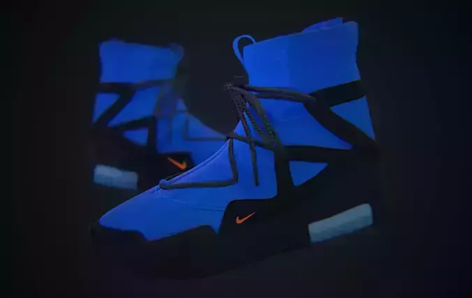 Nike Air Fear of God - Blue Custom