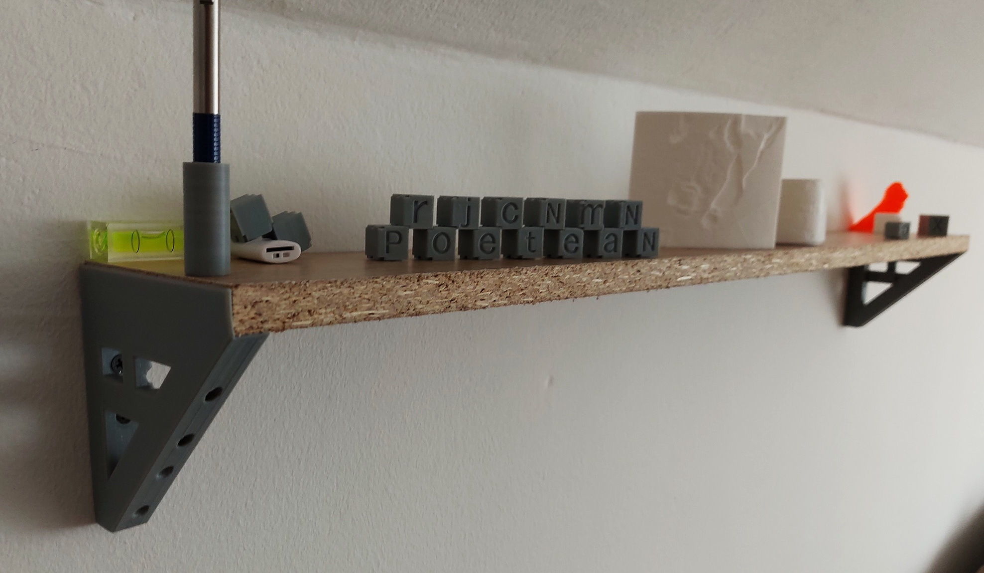 Shelf Bracket 3D print model_2