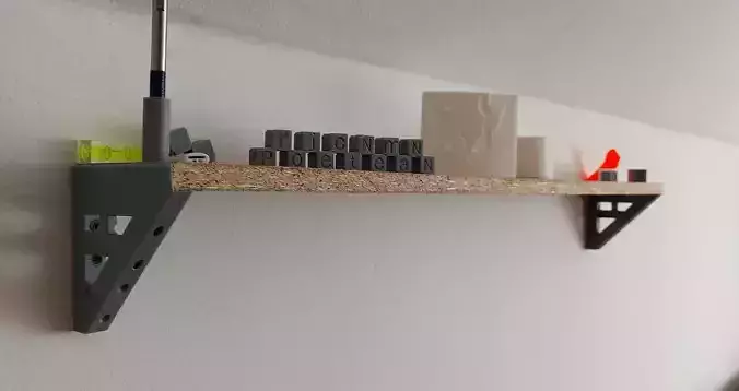 Shelf Bracket 3D print model