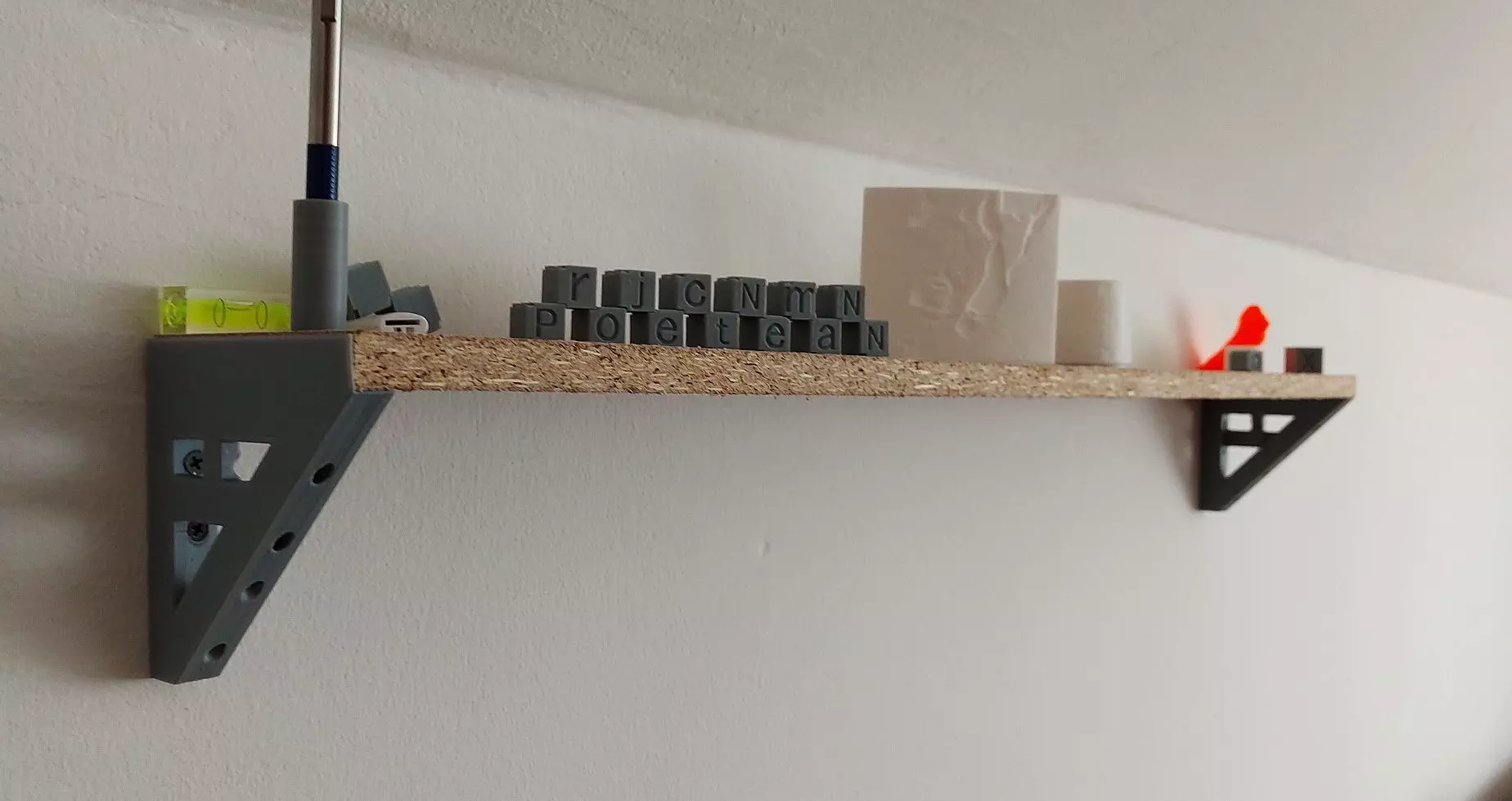 Shelf Bracket 3D print model_0