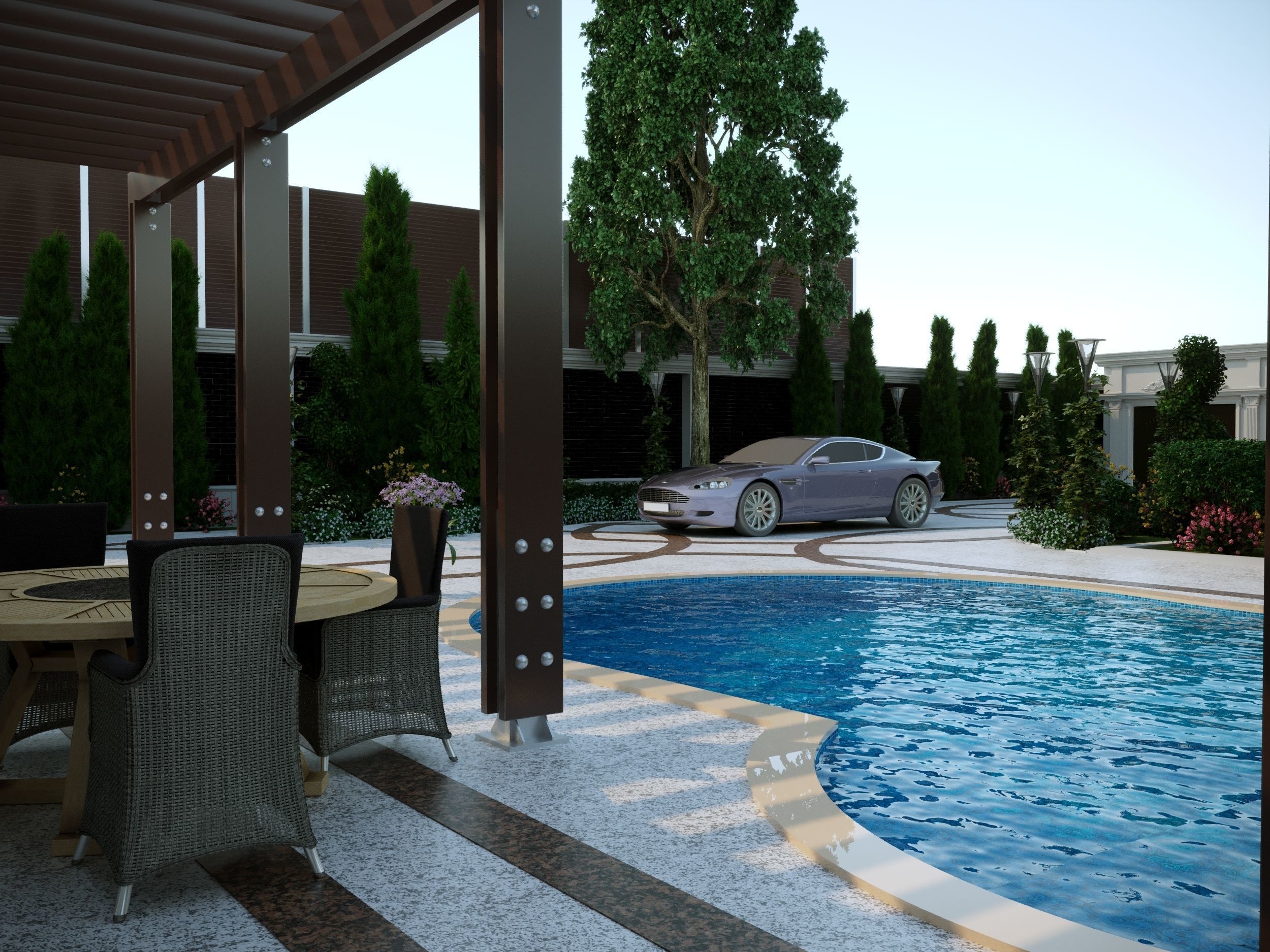 Villa 30 3D model_4