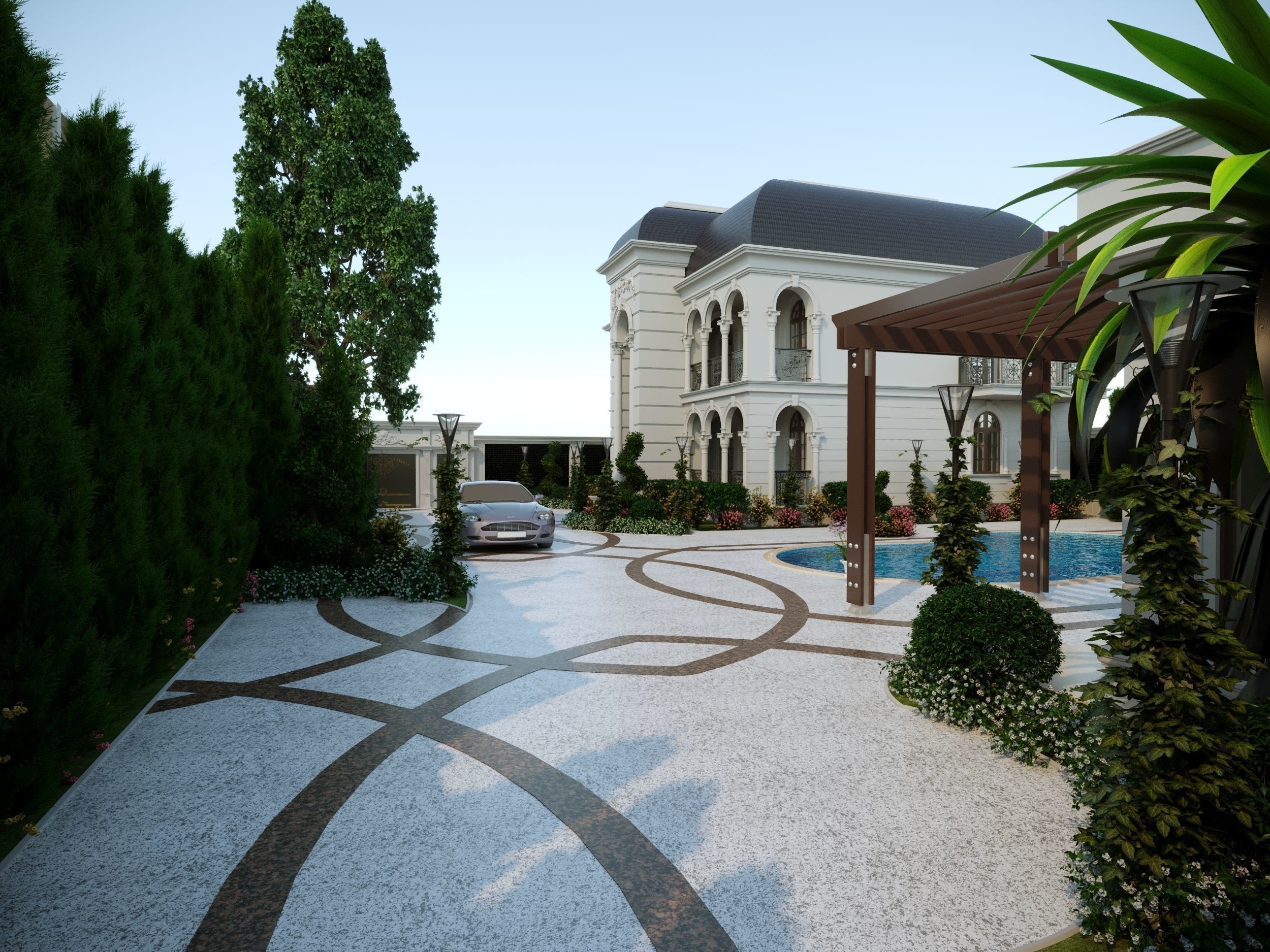 Villa 30 3D model_1