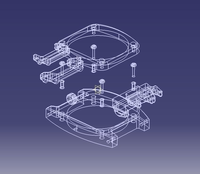 Crystal Sapphire Watch Case for ENLOONG Ladies Version 3D print model_25