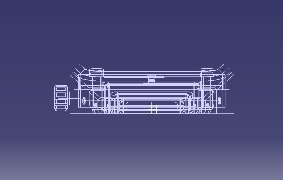 Crystal Sapphire Watch Case for ENLOONG Ladies Version 3D print model_21
