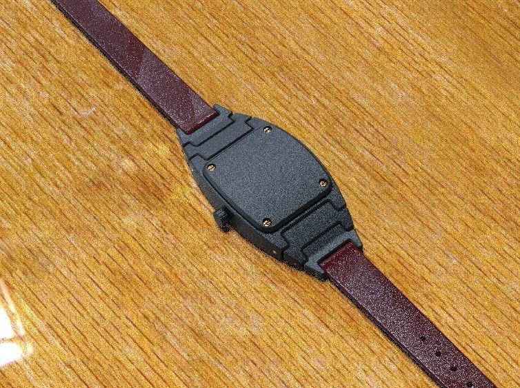 Crystal Sapphire Watch Case for ENLOONG Ladies Version 3D print model_33