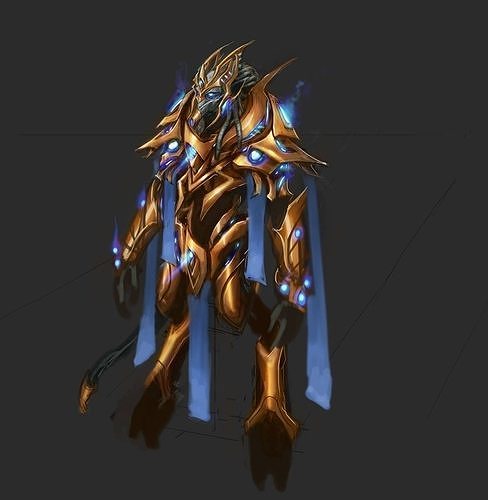 Starcraft High Templar 3D print model