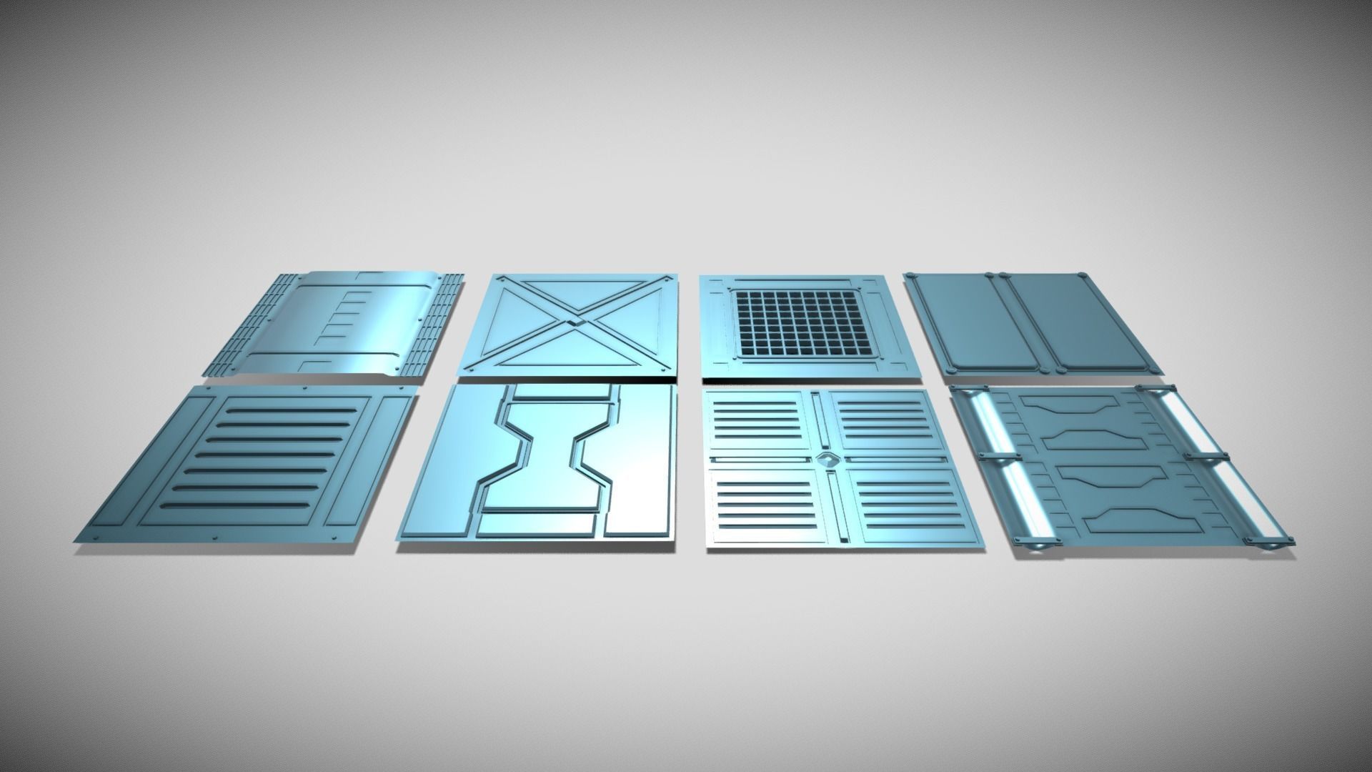 Sci-fi Kitbash collection _8