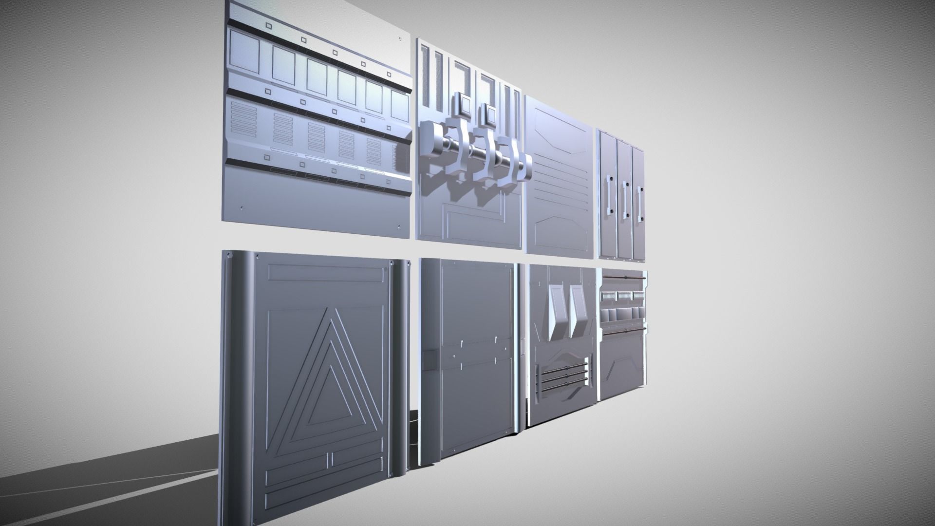 Sci-fi Kitbash collection _28