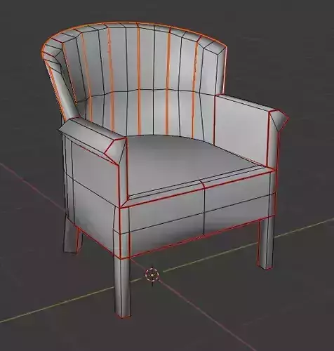 Bergere Louis XVI Style Chair