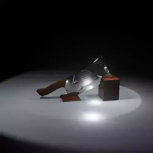 Game ready cleaver lvl1 Low-poly 3D model