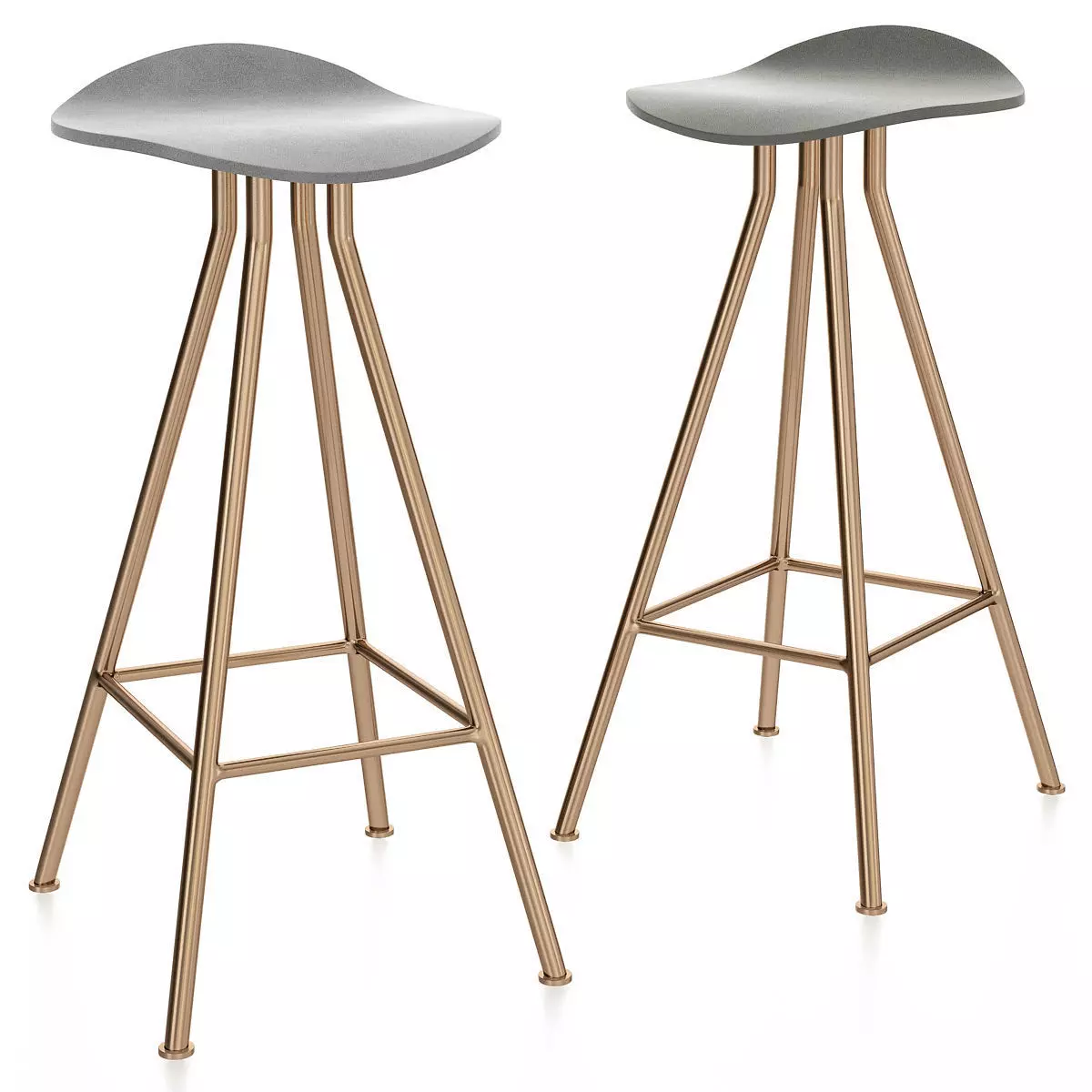 BARFLY BAR STOOL 3d model Low-poly 3D model