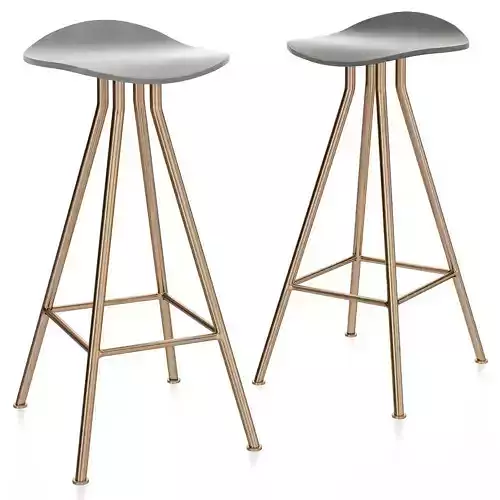 BARFLY BAR STOOL 3d model Low-poly 3D model
