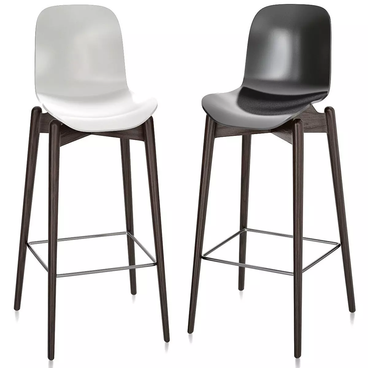 LANGUE BAR STOOL 3d model Low-poly 3D model