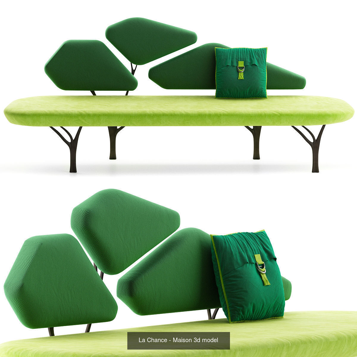 Sofas 3d models collection 10 pieces _9