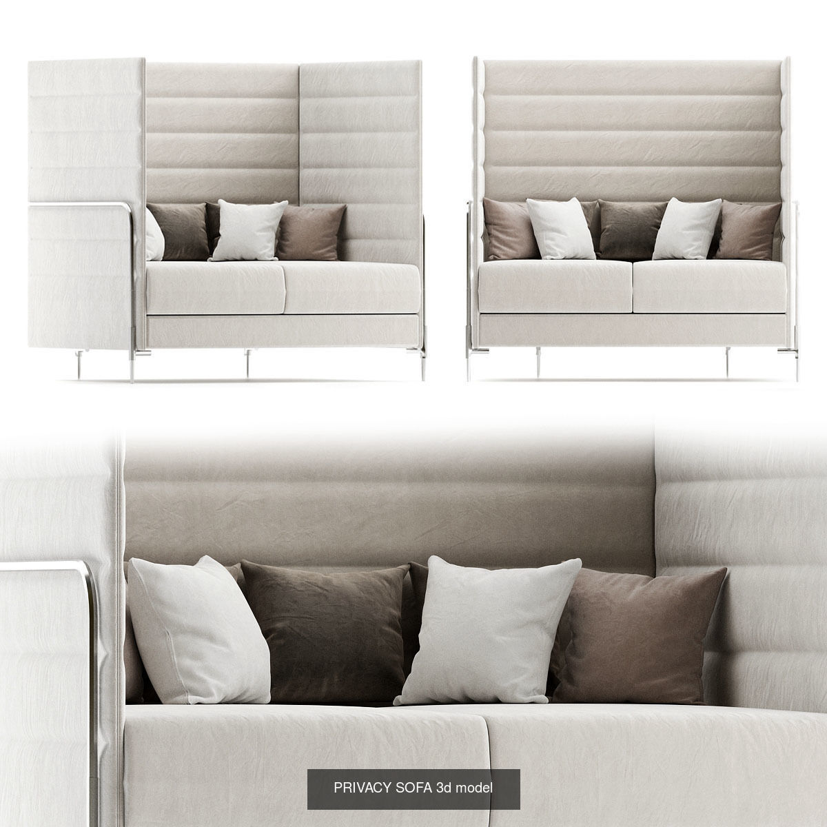 Sofas 3d models collection 10 pieces _5